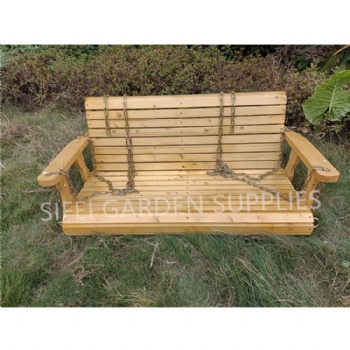 Outdoor Garden Swing Chair Porch Wooden Swing