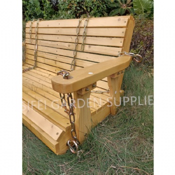 Outdoor Garden Swing Chair Porch Wooden Swing