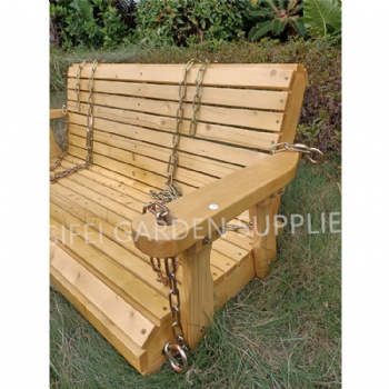 Outdoor Garden Swing Chair Porch Wooden Swing